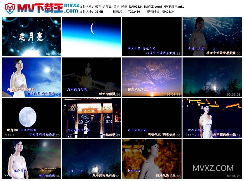 张艺-走月亮_国语_民歌_NAI02824